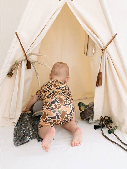 STRUTZ - Wholesale Bodysuit (Non-Footed) - Baby - Lil Strutz - Duck Camo3