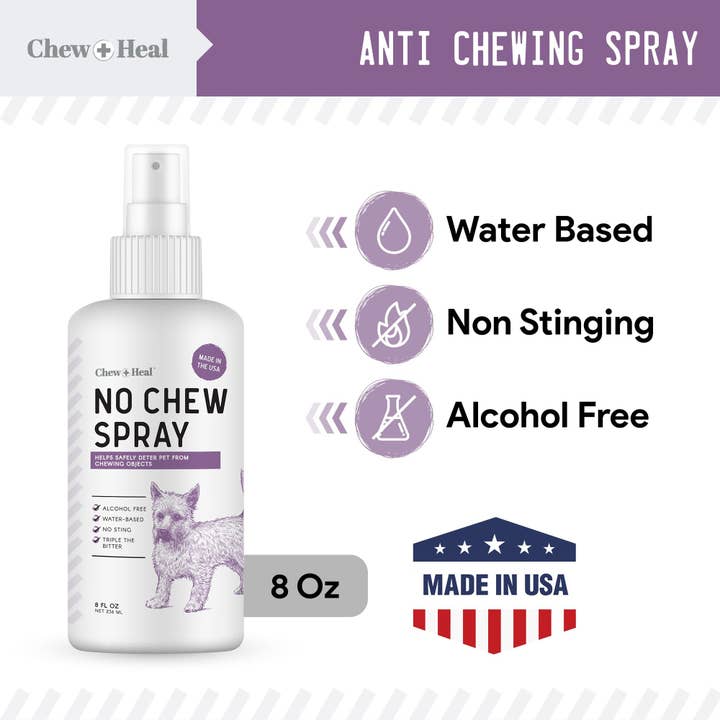 Chew + Heal – Großhandel Haustierspray – Hund – Kein Kauspray für Hunde & Katzen| Anti-Kauspray| Kauen+Heilen