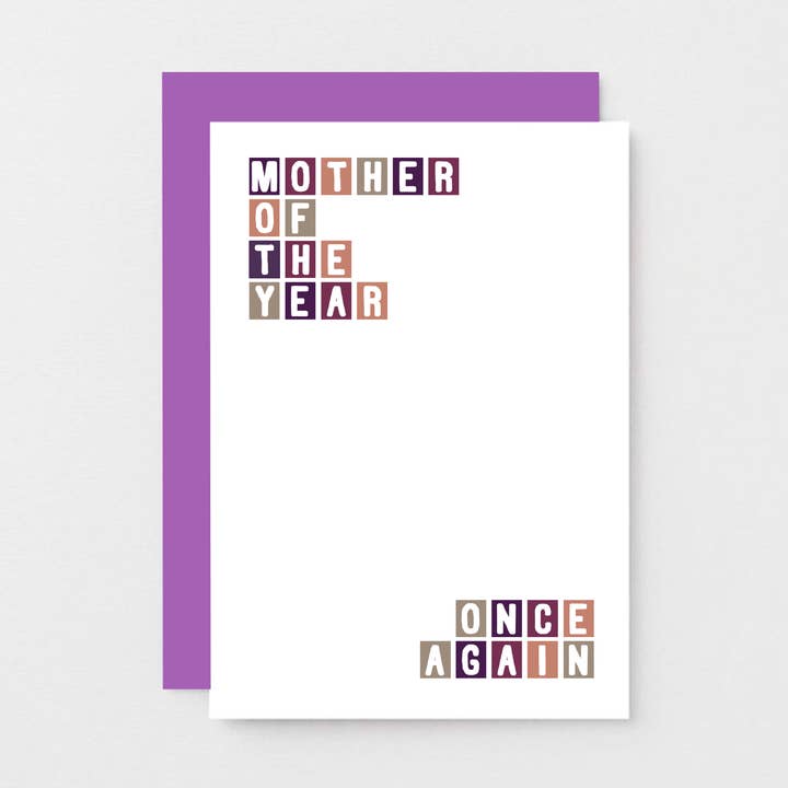 SixElevenCreations - Wholesale Mother's Day Card - Mother Of The Year - Mother's Day Card0