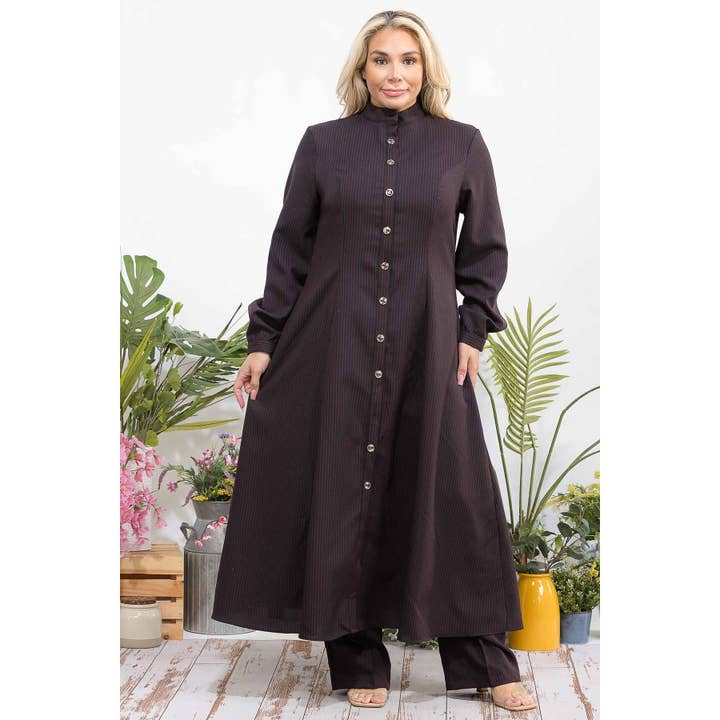 omgstyles – wholesale Top & pants set (NOT Loungewear) – Women's – Plus Size Printed Two Pc Set