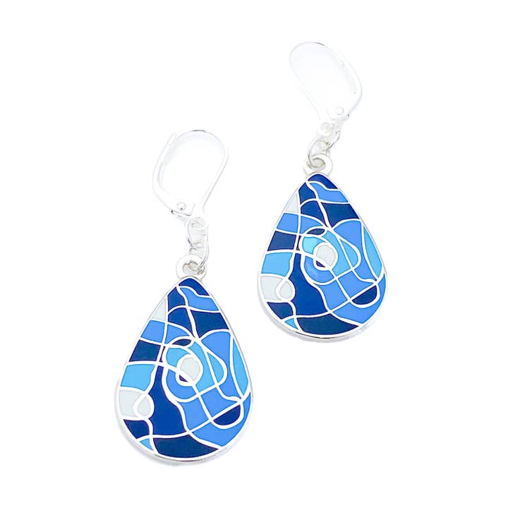 Brincos impressionismo por atacado de Kinzoku