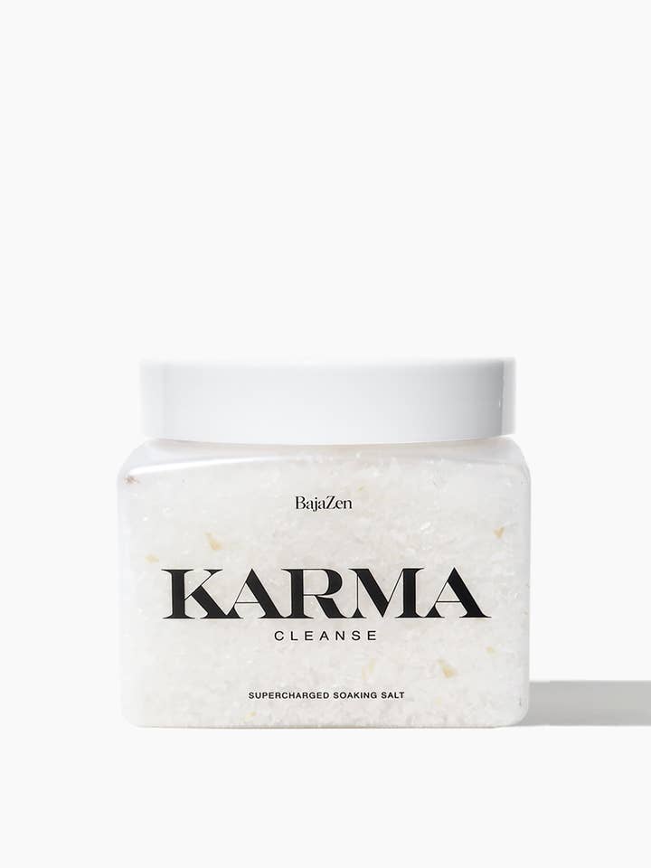 Karma Cleanse Soaking Salt for wholesale by Baja Zen