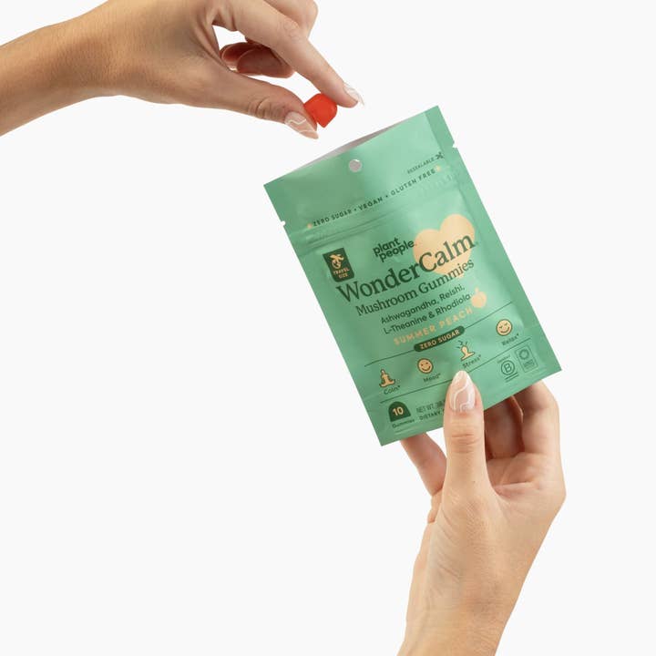 Plant People - Vendita all'ingrosso Vitamine/integratori orali - Formato Grab-n-Go: caramelle gommose ai funghi WonderCalm2