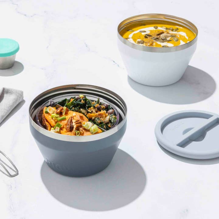RIGWA - Wholesale Food Storage Container - 2 Way Divider Insert Set (Fits in 20oz Bowls)