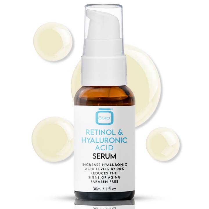 Omic+ Retinol And Hyaluronic Serum - Soothe & Plump Under Eyes 30ml for wholesale by Omic Skincare