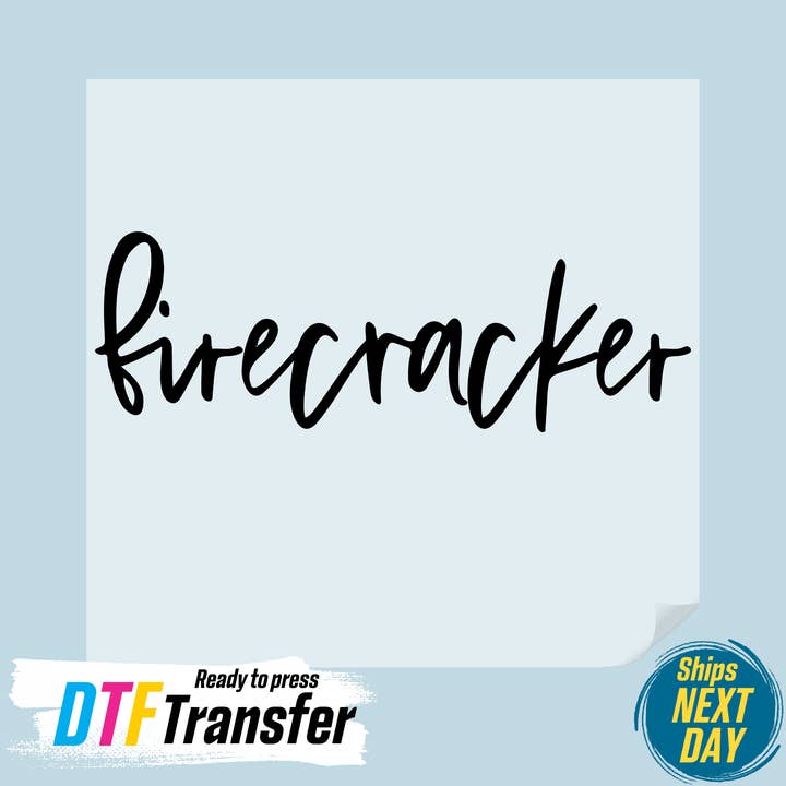 Firecracker DTF Transfer for wholesale by DTF Office