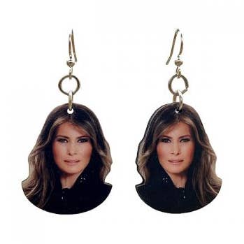 Melania Trump Boucles d'oreilles pour la vente par Green Tree Jewelry