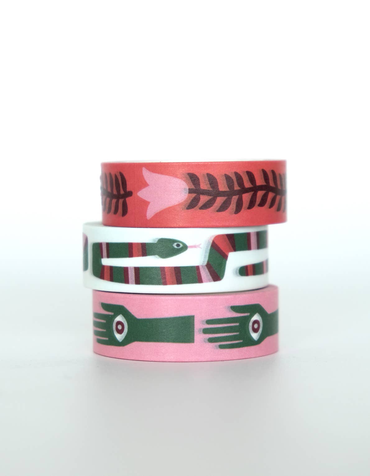 Idlewild Co. - Wholesale Washi Tape - Folk Art Prints Washi Tape, Set of 3 2