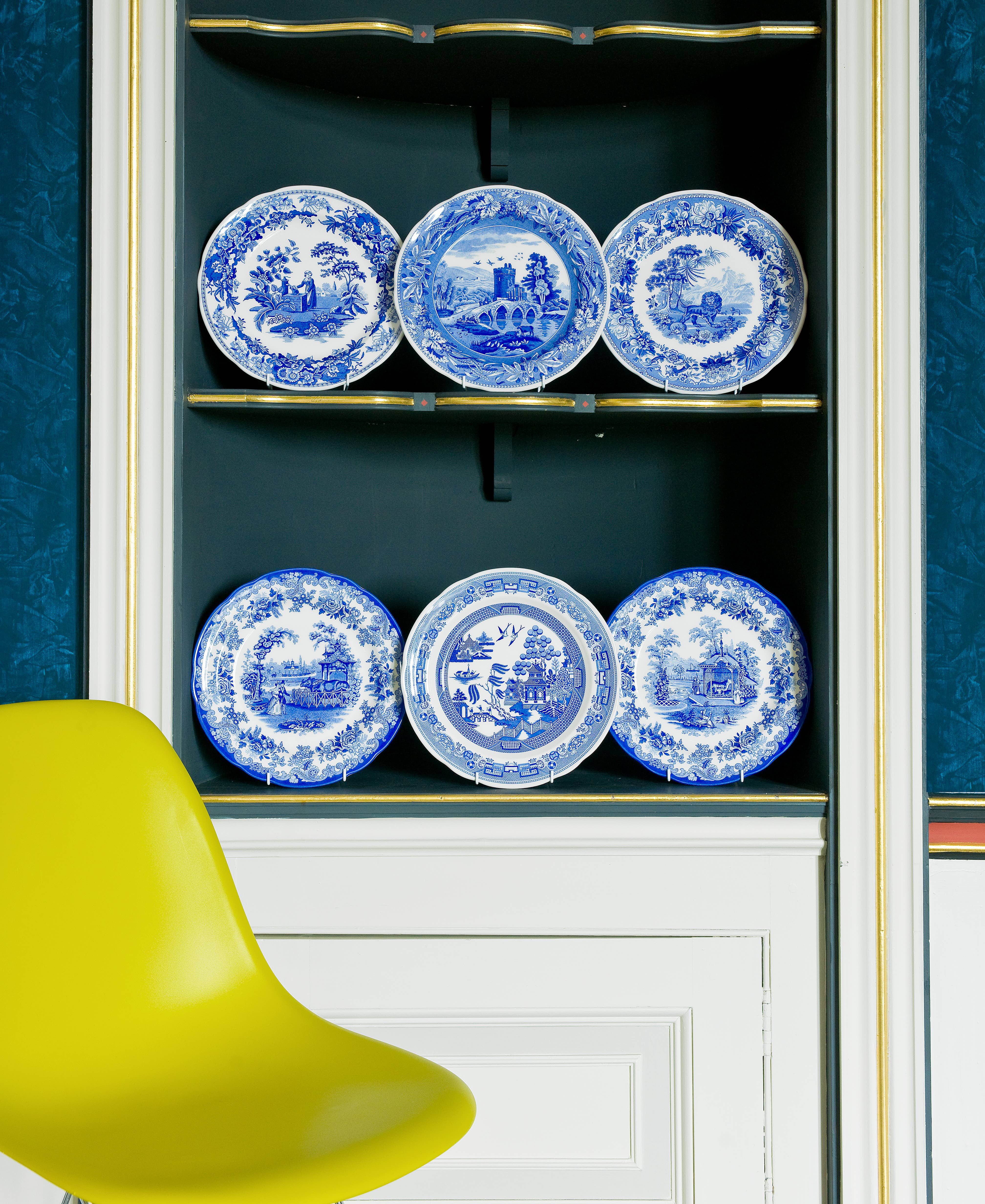 Portmeirion, Spode, Pimpernel, Nacthmann, Wrendale Designs - Wholesale Dinner Plate - Blue Room Georgian Plates 10.5" S/62