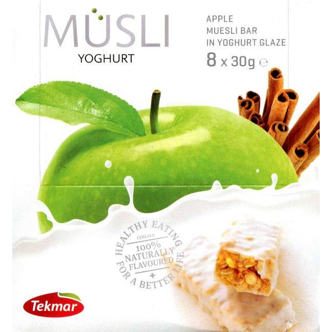 Gourmandise - Wholesale Snack Bar - Snack bars with yoghurt and apple 30g Musli2