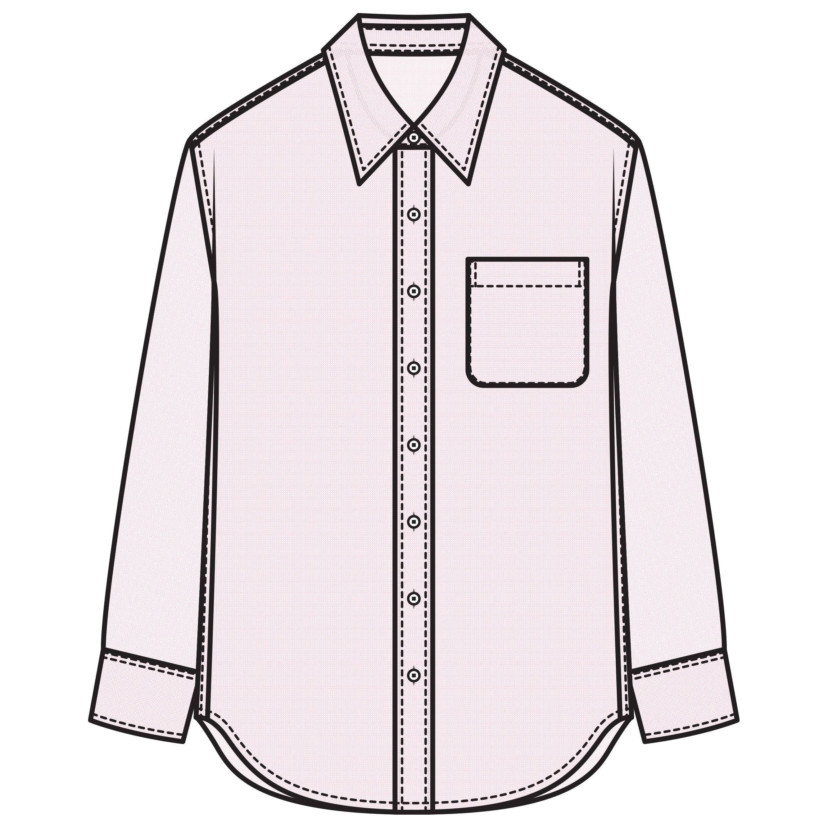 RD Style - Wholesale Button Down Shirt - Women's - PADME OXFORD LS SHIRT- 57W156S4