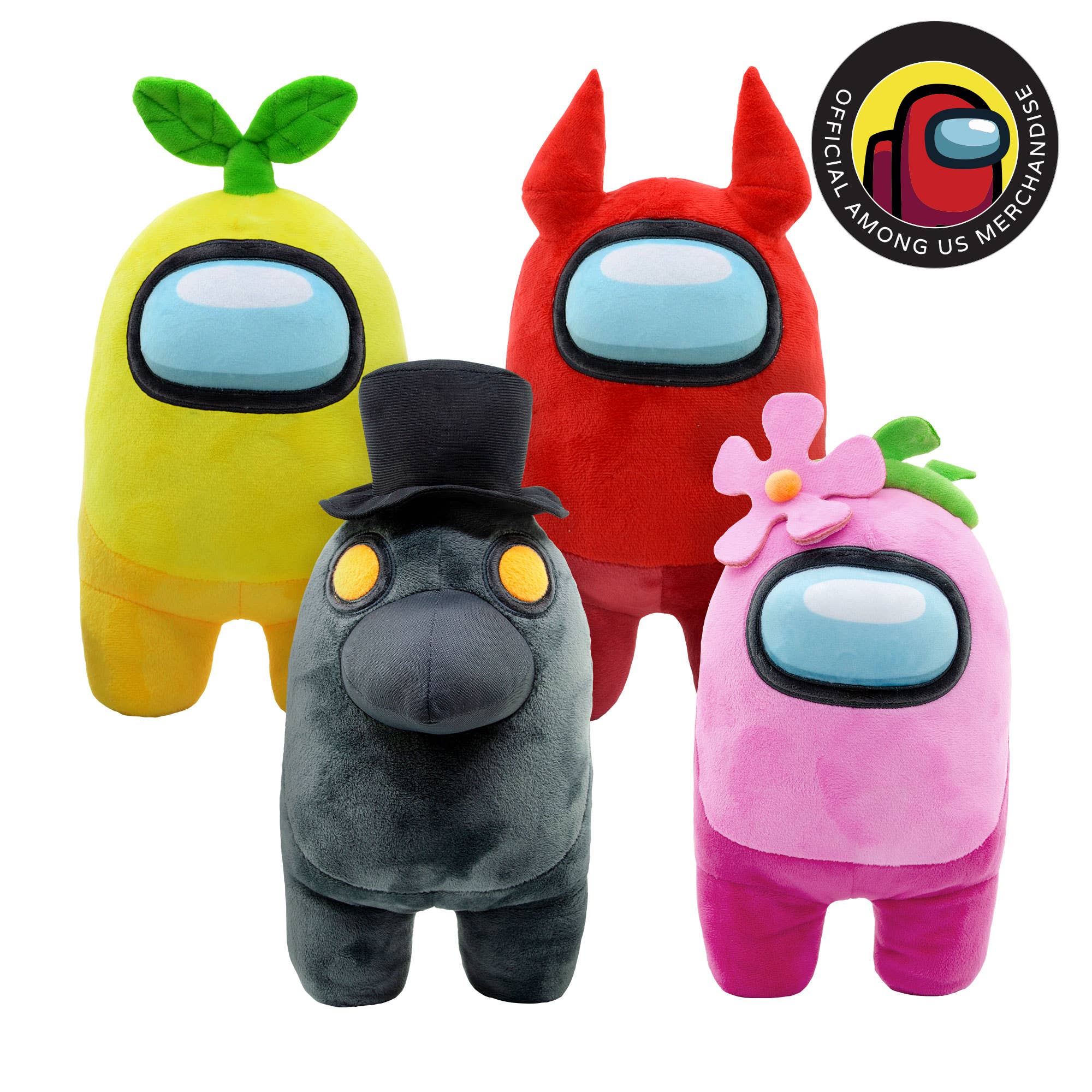 Toys Matter Inc. - Vente Peluche – enfant et bébé - Peluche officielle Among Us de 12 pouces avec accessoire S1 - CDU assortis3