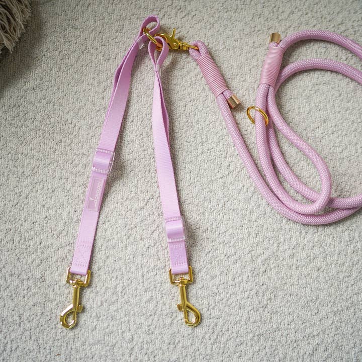 Cavology - Wholesale Pet Leash - Dog - DOG LEASH COUPLER SPLITTER MULTI DOG ATTACHMENT PASTEL COLOR4