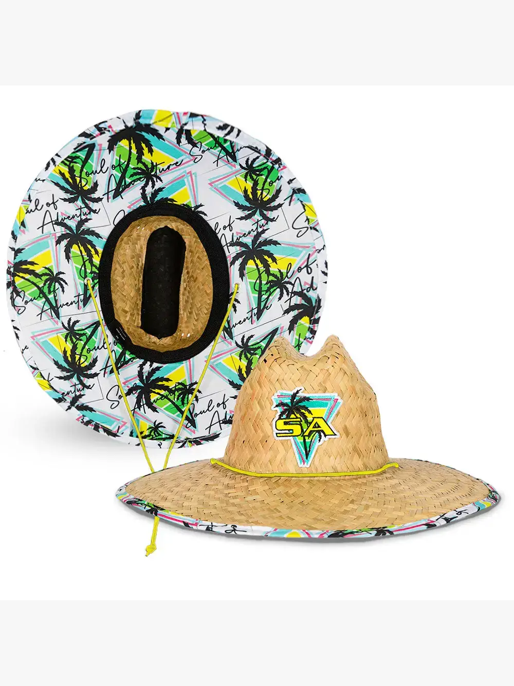 Soul of Adventure - Wholesale Straw Hat - Unisex - Classic Straw Hat / Lifeguard Hat – UPF 50+ Wide Brim9