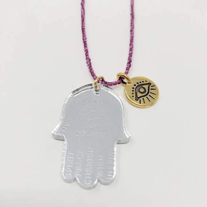 Evil Eye Necklace for wholesale by ATSUYO ET AKiKO