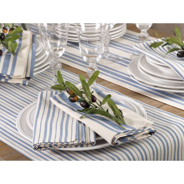 Saro Lifestyle - Wholesale Dinner & Cloth Napkin - Striped Design Napkin1