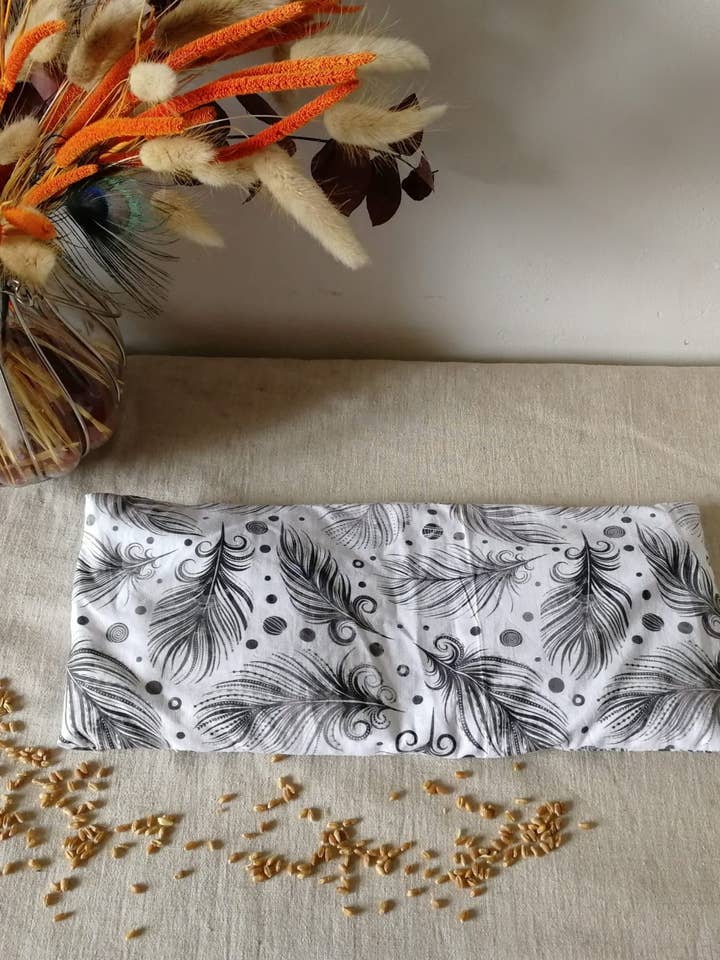 Droge warmwaterkruik met veerprint voor wholesale door Funnycreation