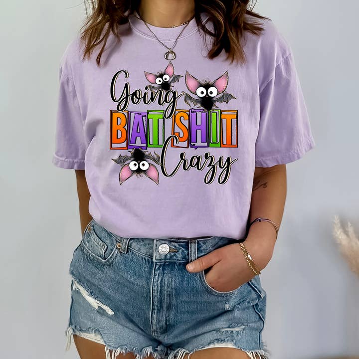 Bat Shit Crazy for wholesale by Camellia City Chicks Brand