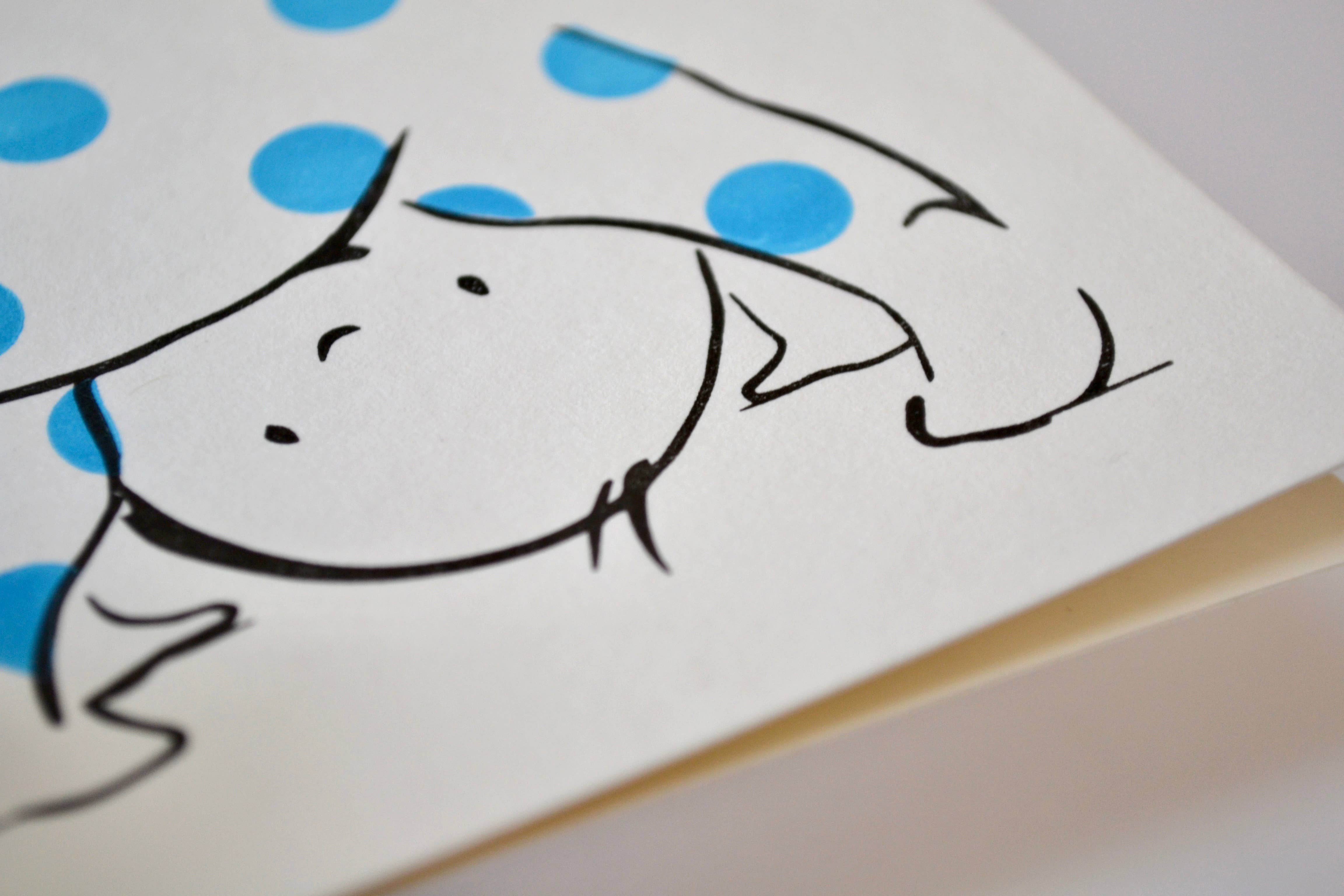 Alex & Olive - Vente Cartes bébé - Carte de vœux artisanale pour bébé garçon - Imprimée en typographie1