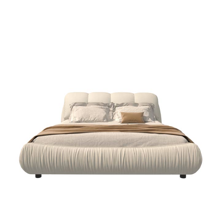 HOMYCASA DESIGN INC - Wholesale Bed - Trosa Luxury King Upholstered Platform Bed3