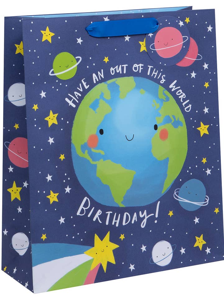 Out of This World Birthday XL Bag for wholesale by Ballyhoo