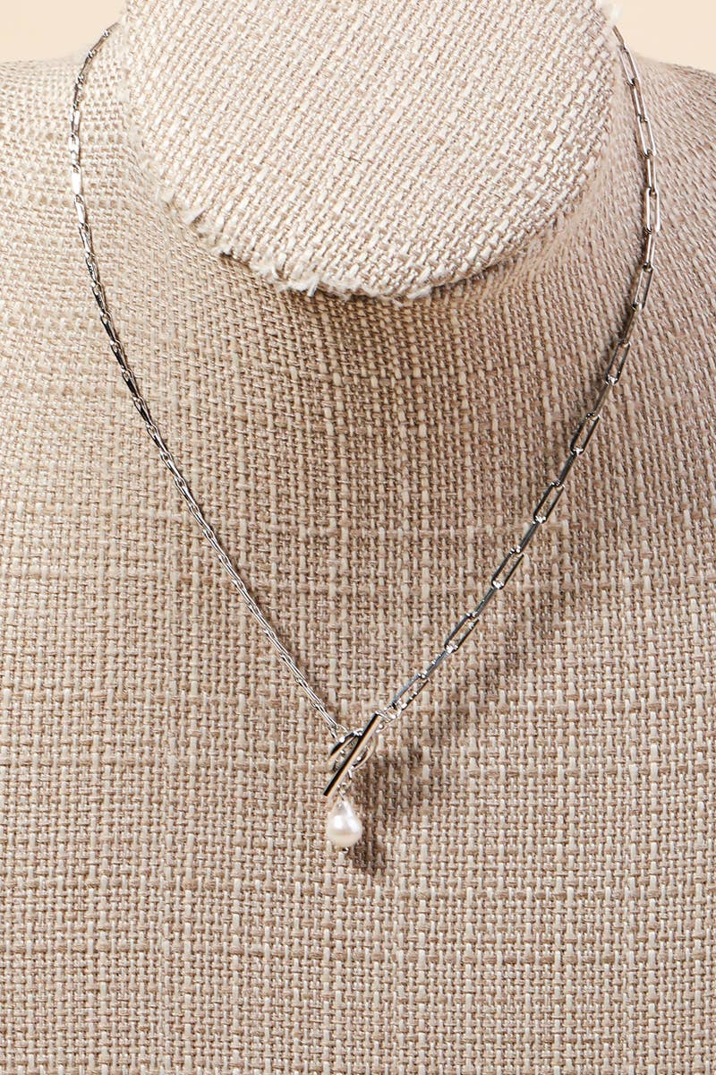 Anarchy Street - Wholesale Link & Chain Necklace - Triple Oval Chain Link Necklace2