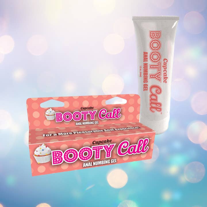 Little Genie Productions - Wholesale Delay Gel - Booty Call Anal Numbing Gel- Cupcake 1.5oz