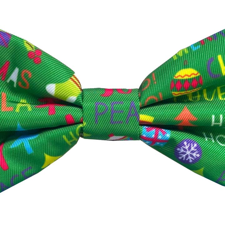 Huxley & Kent - Wholesale Pet Bow Tie - Cat/Dog - Merry & Bright Bow Tie