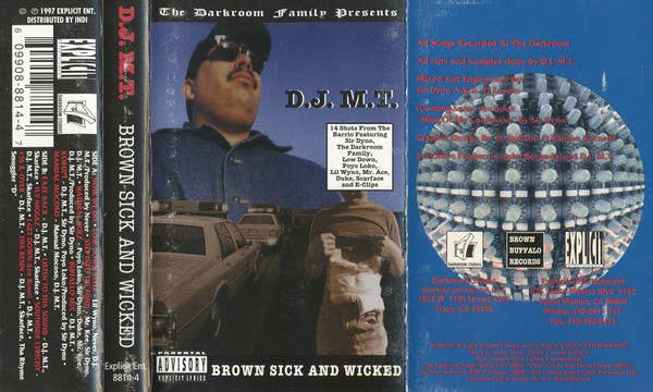 Real Retro - Wholesale Music Accessory - D.J. M.T.Brown, Sick And Wicked Sealed Music Cassette3