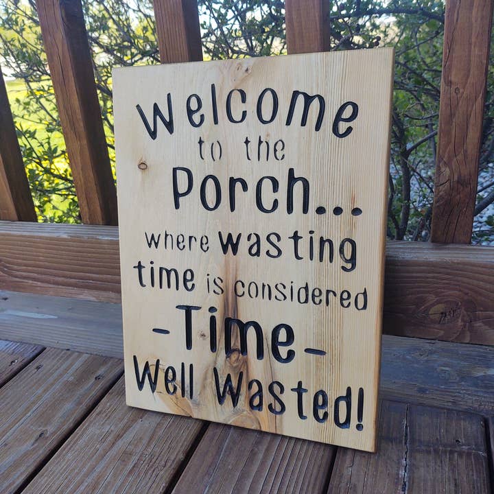 Welcome to the Porch for wholesale by Knotty Pine Woodworks