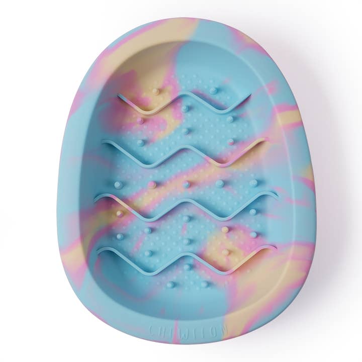 Tigela Interativa para Cães CHEWFFON - Arco-íris Grande por atacado de CHEWFFON