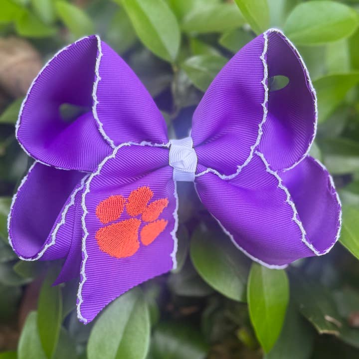 Laço Moonstitch Tigres por atacado de Luminous Sky Bowtique