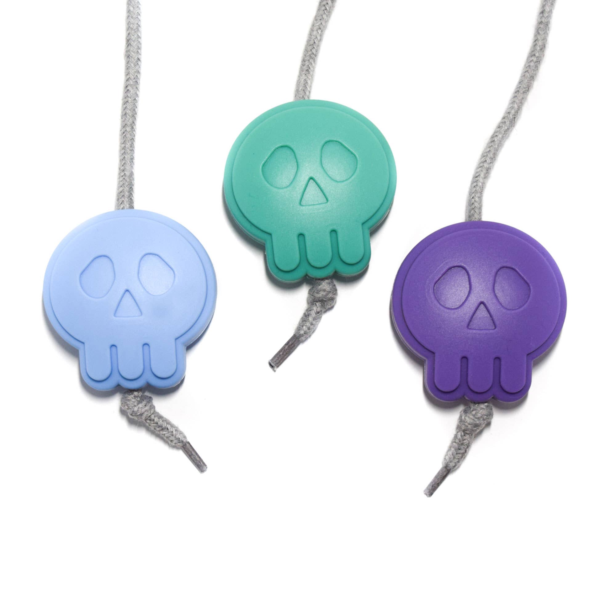 Hoodie Chew Chew - Wholesale Teether (Not Clip-On) - Baby - Father's Day Gift / Sensory & Fidget Toy / Teether (Skull)5
