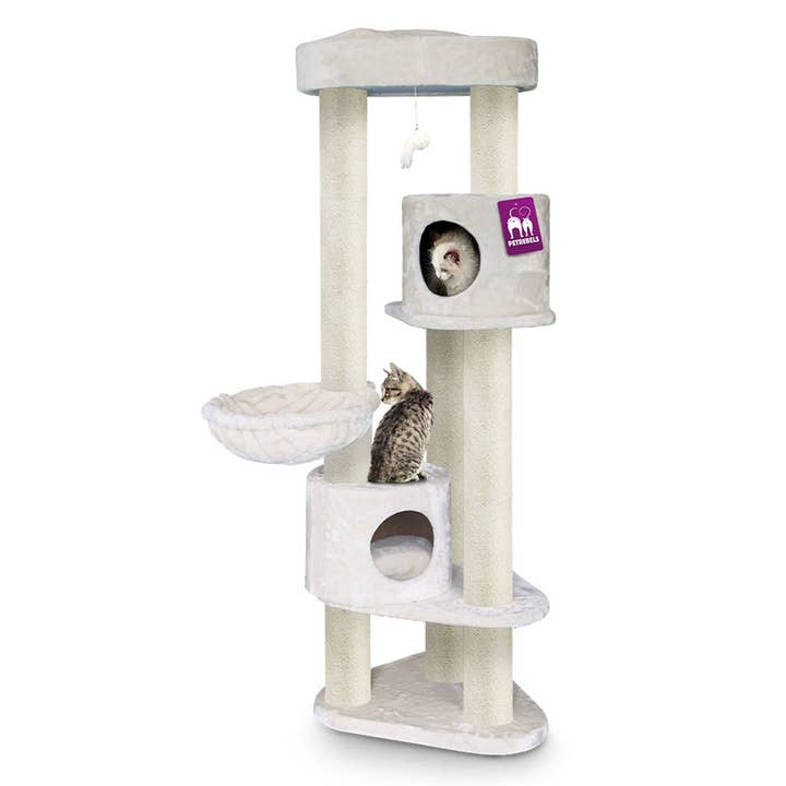 Lords and Labradors – Engroshandel Kradsetræ - Kat – Kings & Queens Charlotte 180cm kattetræ5