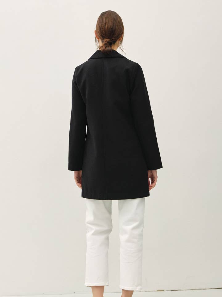 Be Cool - Wholesale Coat - Women's - WAIST TAPERED OVERCOAT