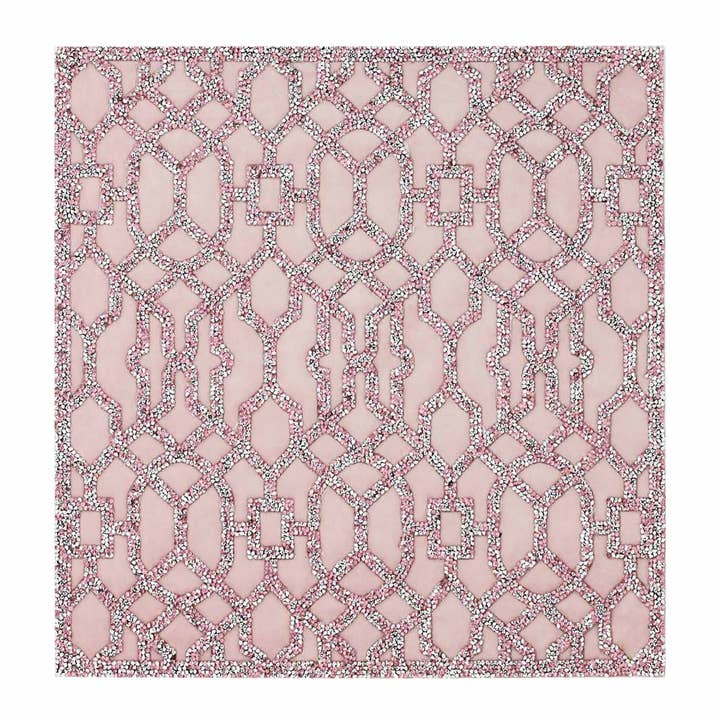 Sparkles Home – Engroshandel Dækkeserviet – Rhinestone Lattice Dækkeserviet3