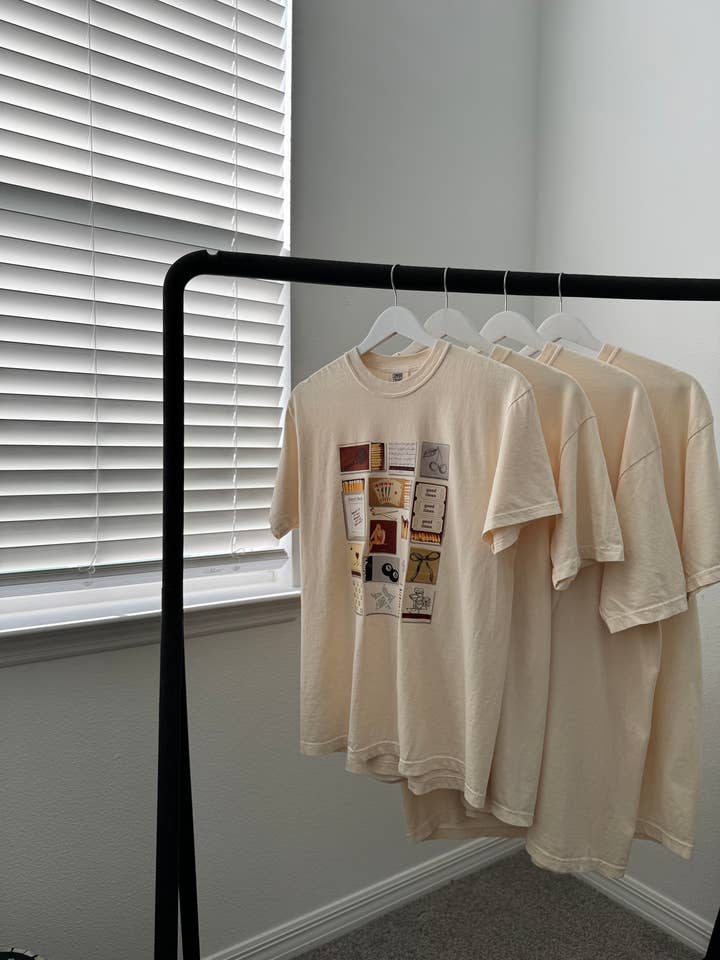 Matchbook Memories Graphic Tee for wholesale by MAE MAE