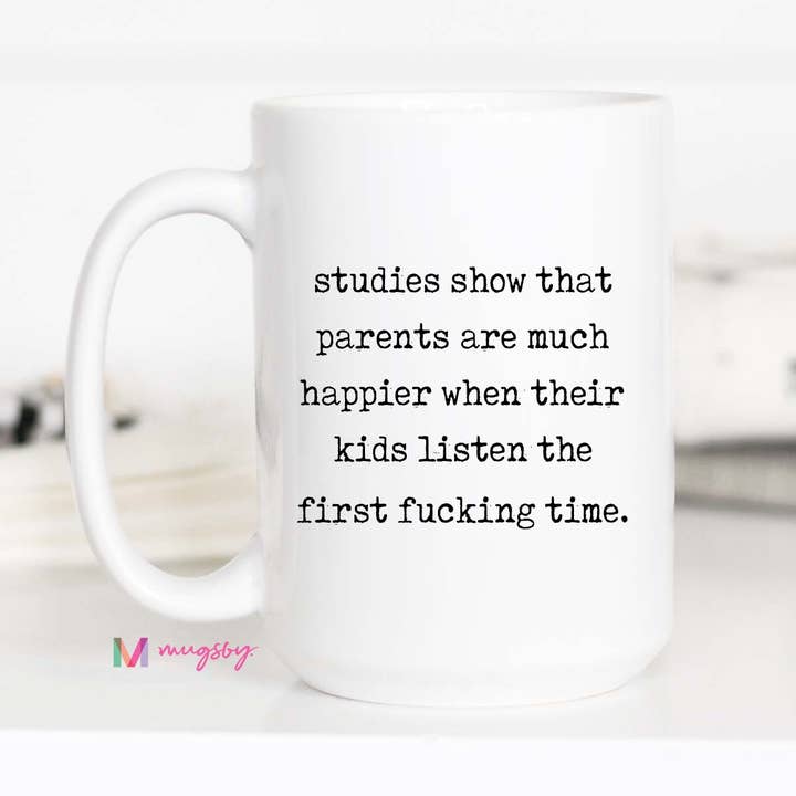Mugsby - Wholesale Coffee Mug - Funny Parent Coffee Mug Mom Dad Humor Ceramic Mug3