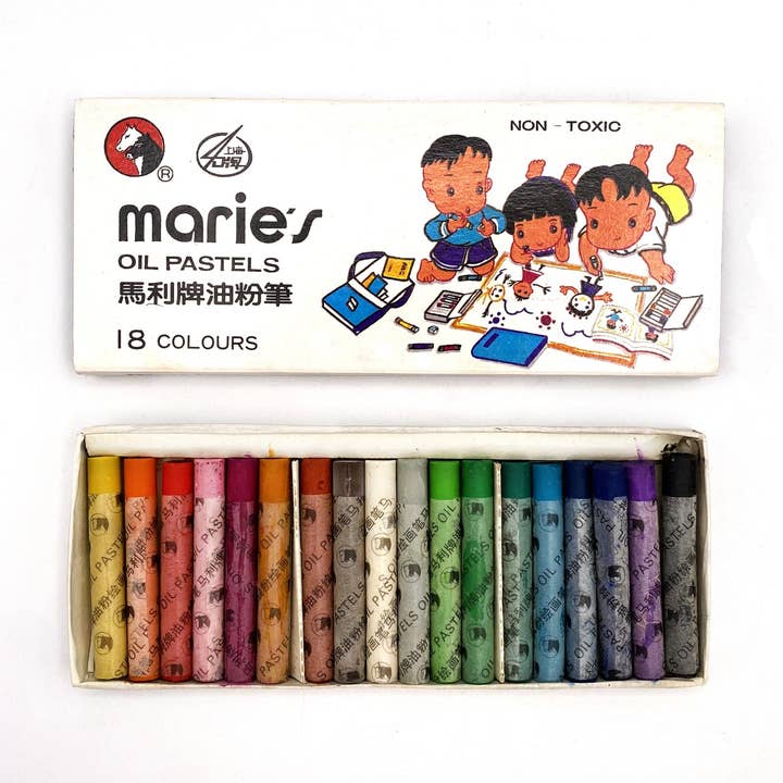 Varied Set Kids Marie's Oil Pastels - 18 Colors for wholesale on Faire0