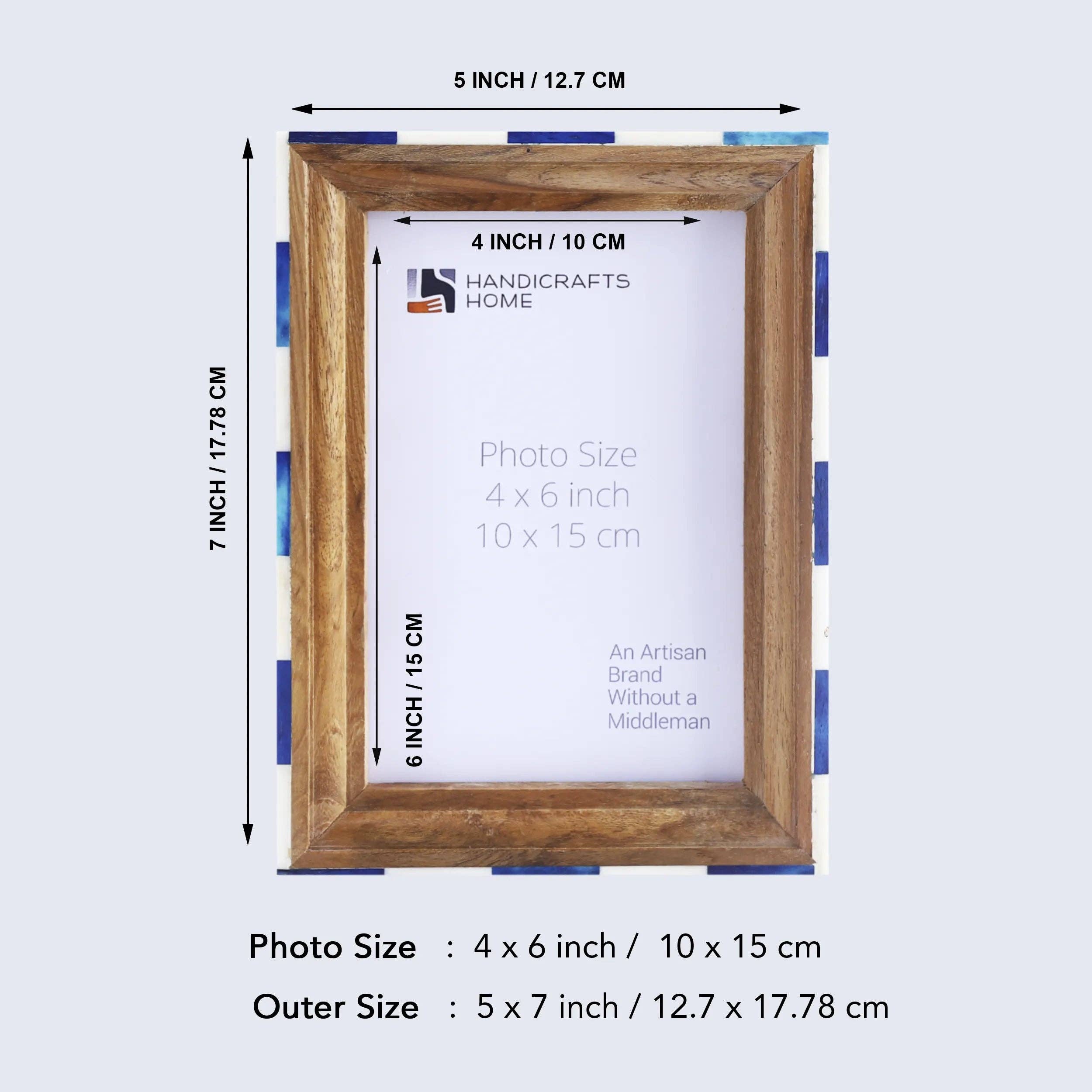 Handicrafts Home – wholesale Picture frame – Picture Frame Handmade Fairground Carousel, 4x6, 5x76