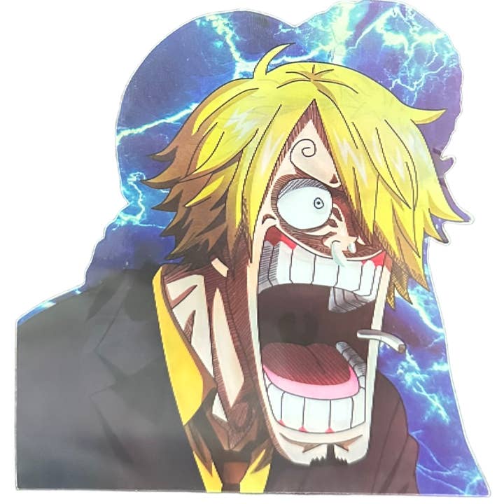 One Piece Anime 3D Sticker (I6) for wholesale by Cow Crack Wholesale