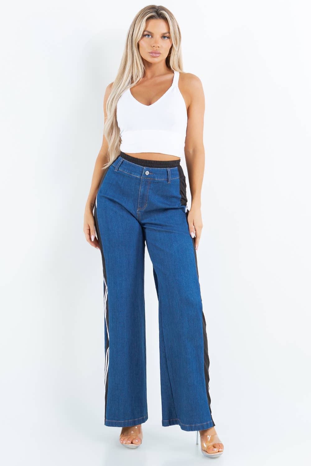 LABIJOU – wholesale Top & pants set (NOT Loungewear) – Women's – PD240 DENIM COMBO6