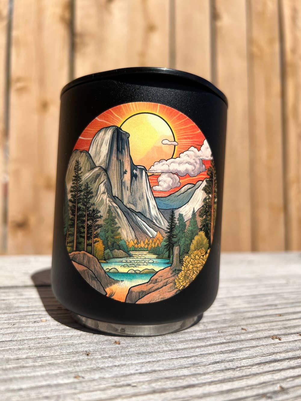 Sticker Art - Wholesale Sticker - Yosemite National Park Sticker - half dome dishwasher safe 1
