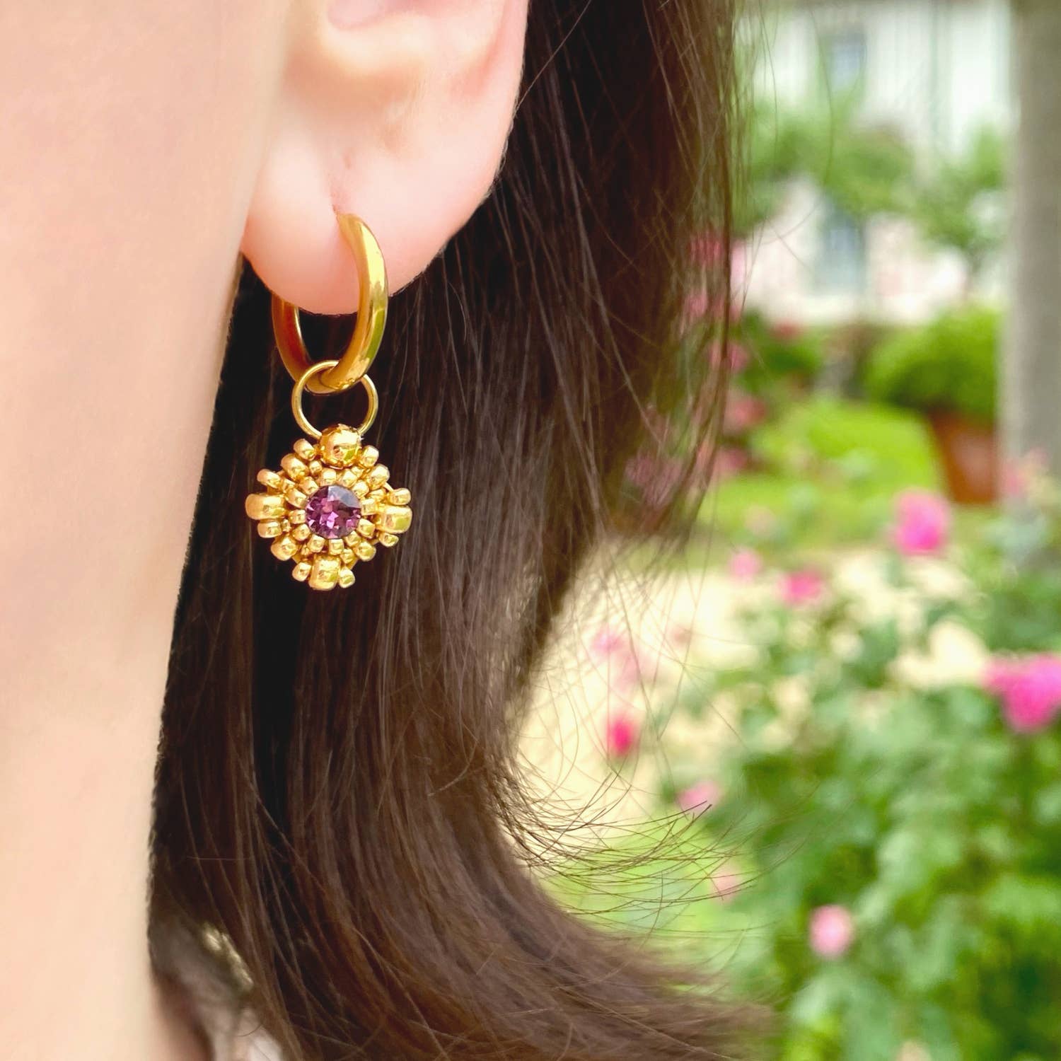 amhé – Engroshandel Hængeøreringe og creoløreringe – Beryl øreringe0