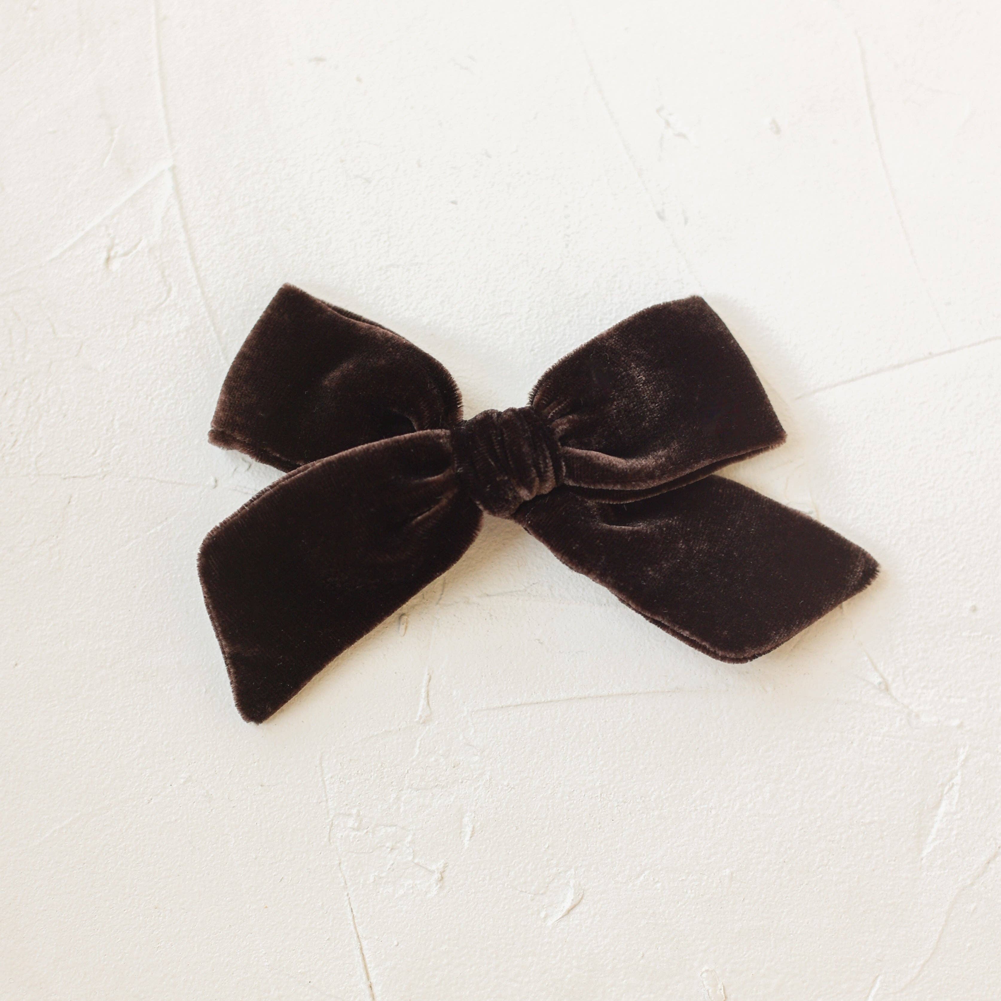 Acre - Wholesale Hair Bow - Kids - Oversized Classic Velvet // Emme