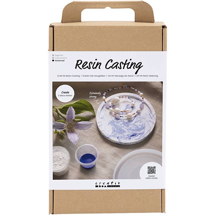 Hobbygroep - Wholesale DIY Craft Kit - CC Hobby Set Resin Casting Tray with Marble Effect