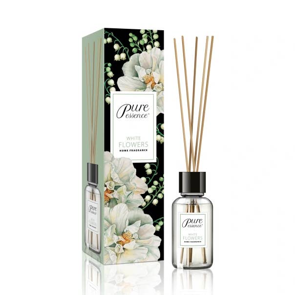 Pure Essence Doftspridare Vit Blomma 25ml för wholesale av Beauty Pro