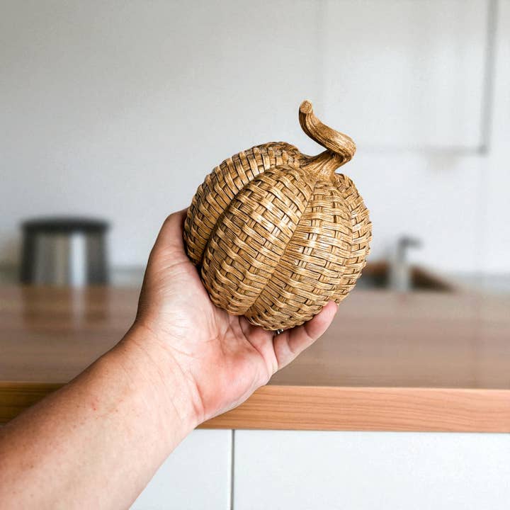 Gia Roma - Wholesale Decorative Tabletop Object - Resin Pumpkins, Cottage Fall Home Decor Luxury Handmade 44