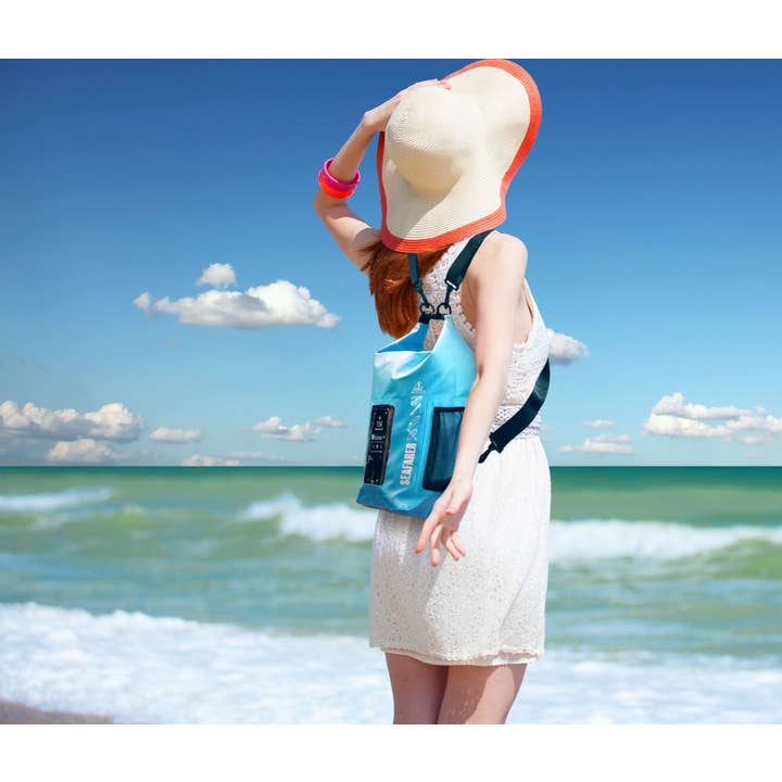 Calla Products - Wholesale Backpack - Unisex - Nupouch Seafarer Waterproof Backpack w/ Touchscreen Pocket7