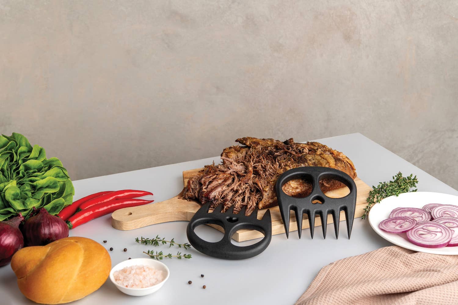 OTOTO - Wholesale Kitchen Tool/Gadget - Meat Muncher Meat Shredders  BBQ Accessories & Gifts Set/25